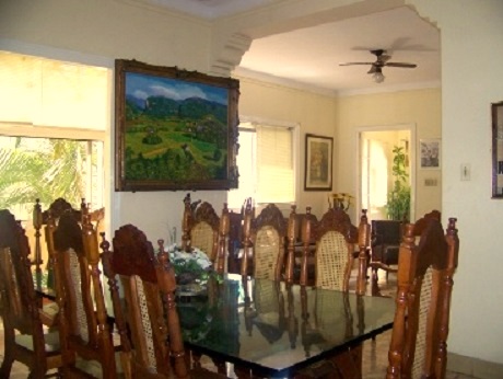 'Dining room' Casas particulares are an alternative to hotels in Cuba.