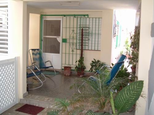 'Entrance' Casas particulares are an alternative to hotels in Cuba.