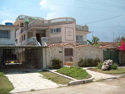 'Front view3' Casas particulares are an alternative to hotels in Cuba.