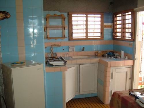 'Kitchen apartment 2' Casas particulares are an alternative to hotels in Cuba.