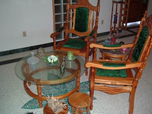 'Living room1' Casas particulares are an alternative to hotels in Cuba.