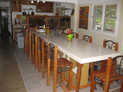 'Dining room' Casas particulares are an alternative to hotels in Cuba.