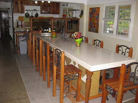 'Dining room' Casas particulares are an alternative to hotels in Cuba.