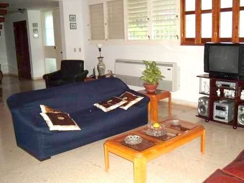 'Living room' Casas particulares are an alternative to hotels in Cuba.