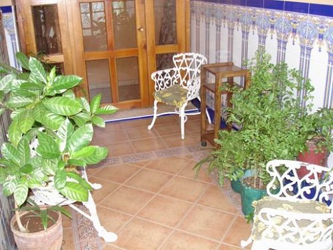 'Courtyard' Casas particulares are an alternative to hotels in Cuba.