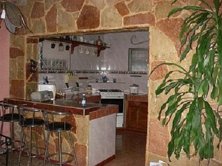 'Cocina' Casas particulares are an alternative to hotels in Cuba.