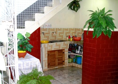 'kitchen' Casas particulares are an alternative to hotels in Cuba.