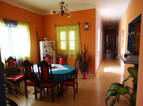 'Dining room' Casas particulares are an alternative to hotels in Cuba.