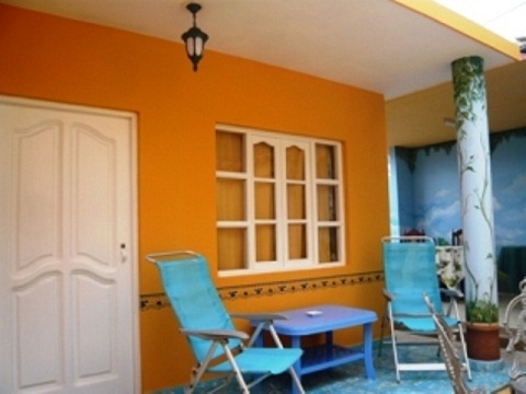 'Bedroom entrance' Casas particulares are an alternative to hotels in Cuba.