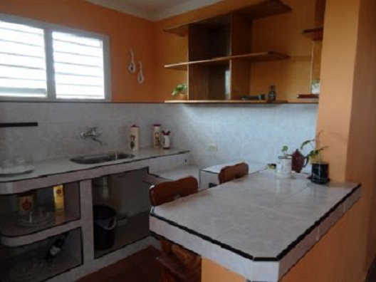 'Cocina' Casas particulares are an alternative to hotels in Cuba.