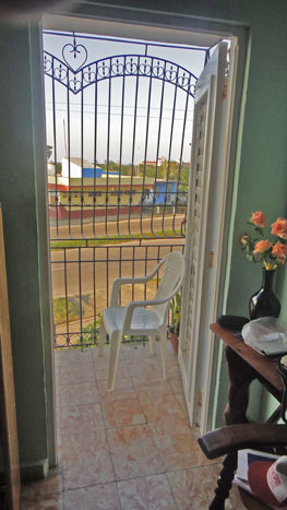 'Balcon' Casas particulares are an alternative to hotels in Cuba.