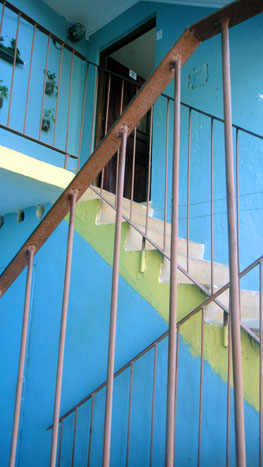 'Escaleras' Casas particulares are an alternative to hotels in Cuba.