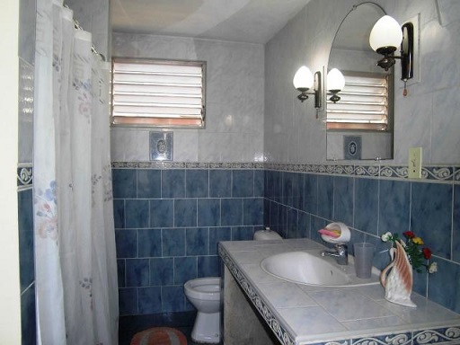 'Bathroom' Casas particulares are an alternative to hotels in Cuba.