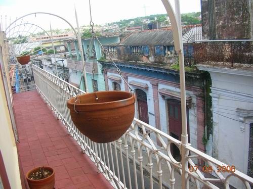 'Balcony1' Casas particulares are an alternative to hotels in Cuba.