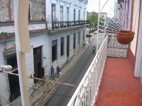 'Balcony1' Casas particulares are an alternative to hotels in Cuba.