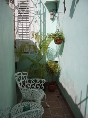 'Patio interior' Casas particulares are an alternative to hotels in Cuba.