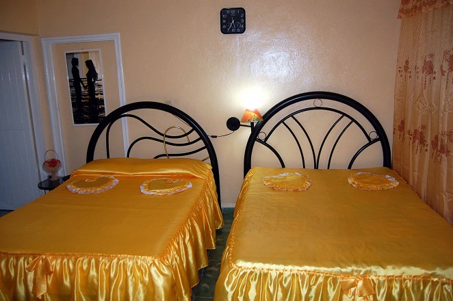 'Habitacion 1' Casas particulares are an alternative to hotels in Cuba.