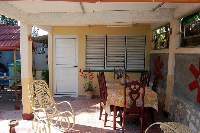 'Terraza' Casas particulares are an alternative to hotels in Cuba.