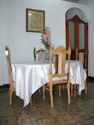 'Dining room' Casas particulares are an alternative to hotels in Cuba.