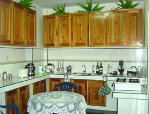 'Cocina' Casas particulares are an alternative to hotels in Cuba.