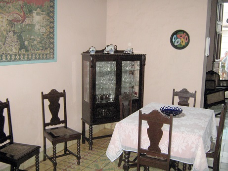 'Dining room' Casas particulares are an alternative to hotels in Cuba.