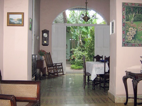 'Dining room' Casas particulares are an alternative to hotels in Cuba.