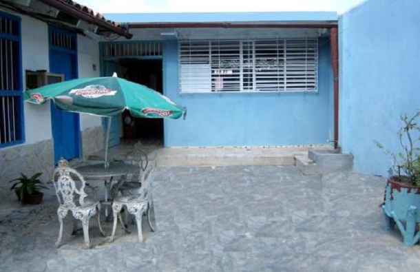 'Patio' Casas particulares are an alternative to hotels in Cuba.