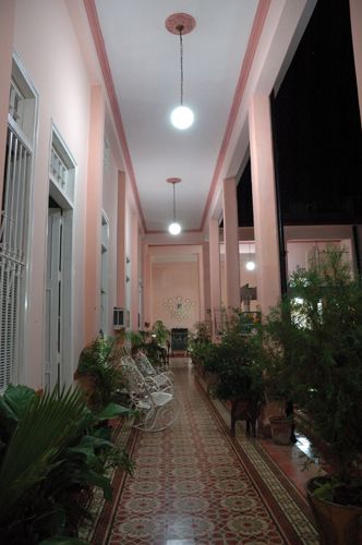 'Hall' Casas particulares are an alternative to hotels in Cuba.