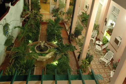 'Patio interior' Casas particulares are an alternative to hotels in Cuba.