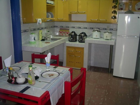 'Comedor y cocina' Casas particulares are an alternative to hotels in Cuba.