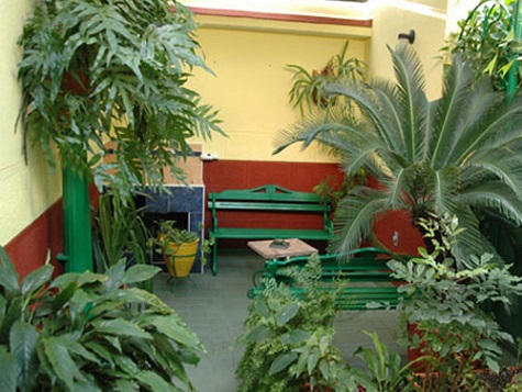 'Terraza' Casas particulares are an alternative to hotels in Cuba.