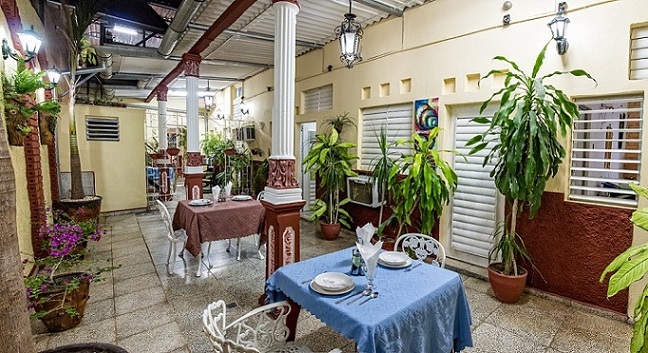 'Terraza' Casas particulares are an alternative to hotels in Cuba.