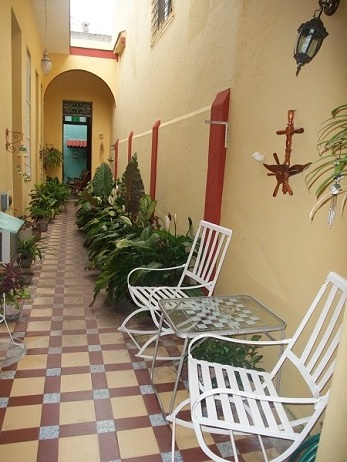 'Hall' Casas particulares are an alternative to hotels in Cuba.