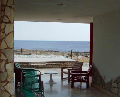 'backyard' Casas particulares are an alternative to hotels in Cuba.