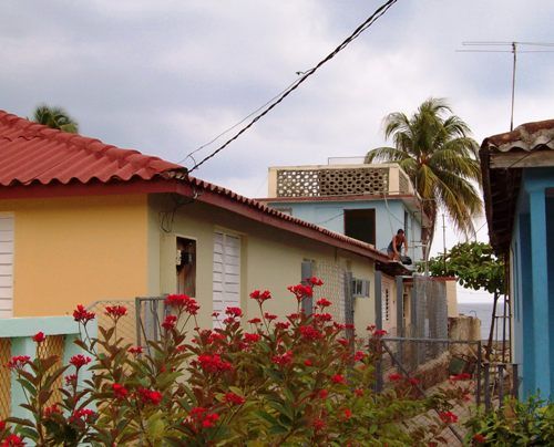 'front' Casas particulares are an alternative to hotels in Cuba.