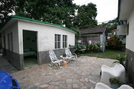 'Outside bedroom 2' Casas particulares are an alternative to hotels in Cuba.