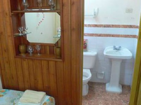 'Bathroom' Casas particulares are an alternative to hotels in Cuba.