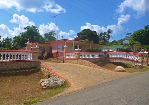 'Front' Casas particulares are an alternative to hotels in Cuba.