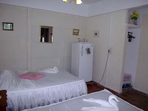 'Bedroom' Casas particulares are an alternative to hotels in Cuba.