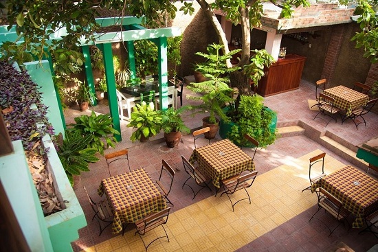 'Patio' Casas particulares are an alternative to hotels in Cuba.