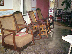 'Living room' Casas particulares are an alternative to hotels in Cuba.