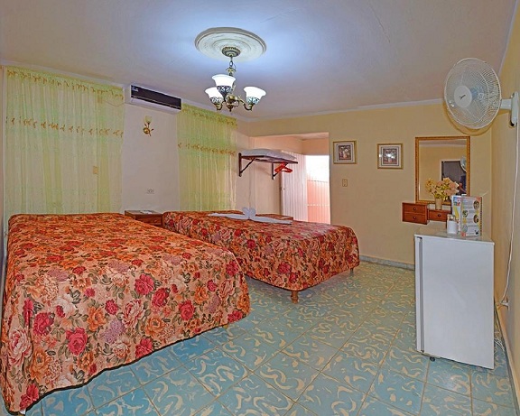 'Bedroom 1' Casas particulares are an alternative to hotels in Cuba.