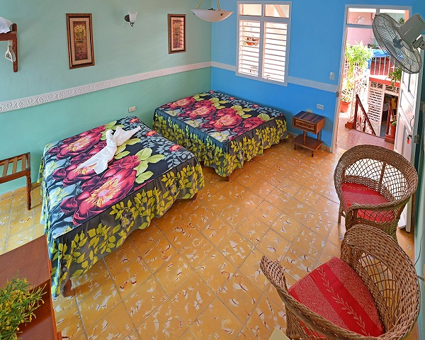 'Habitacion 2' Casas particulares are an alternative to hotels in Cuba.