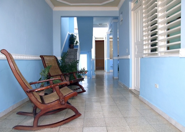 'Hall' Casas particulares are an alternative to hotels in Cuba.