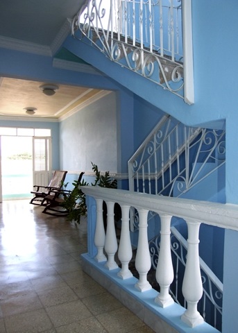 'Hall' Casas particulares are an alternative to hotels in Cuba.