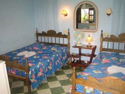 'Habitacion1' Casas particulares are an alternative to hotels in Cuba.