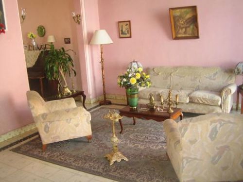 'Living room2' Casas particulares are an alternative to hotels in Cuba.