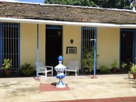 'Patio y pasillo' Casas particulares are an alternative to hotels in Cuba.