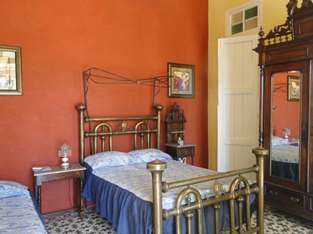 'Bedroom 1' Casas particulares are an alternative to hotels in Cuba.