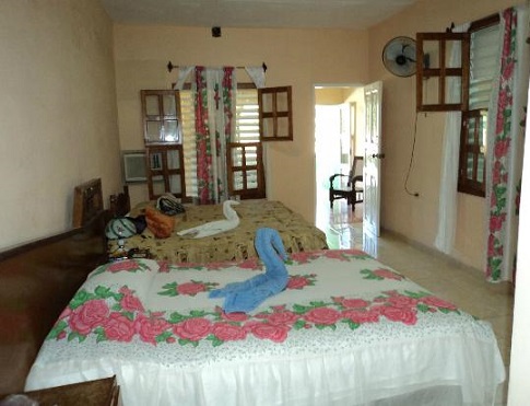 'Habitacion 1' Casas particulares are an alternative to hotels in Cuba.